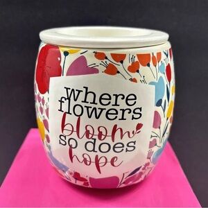 Pink Zebra Floral Simmer Pot
